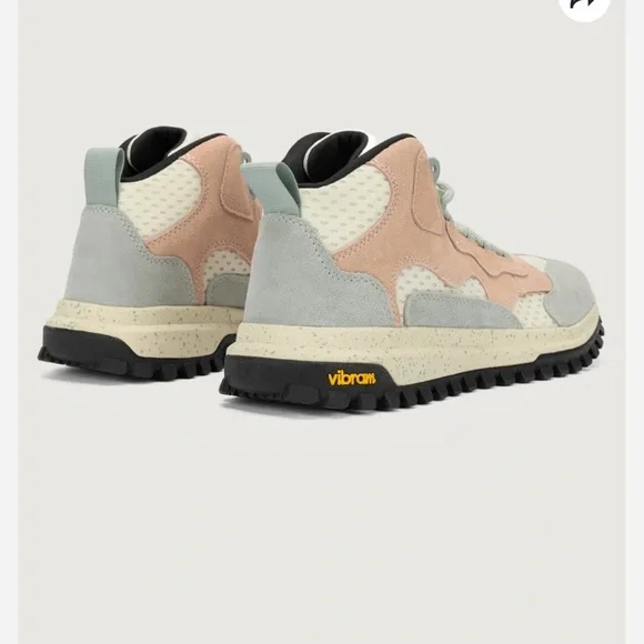 Brandblack SANTA MONICA Gray and Tan AQUA Sneakers with Vibram Sole - Picture 2 of 7